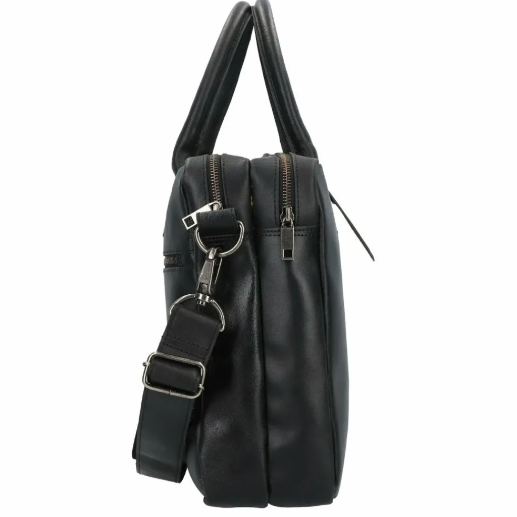 Burkely Laptoptaschen|Aktentaschen<Vintage Taylor Aktentasche Leder 40 cm Laptopfach black