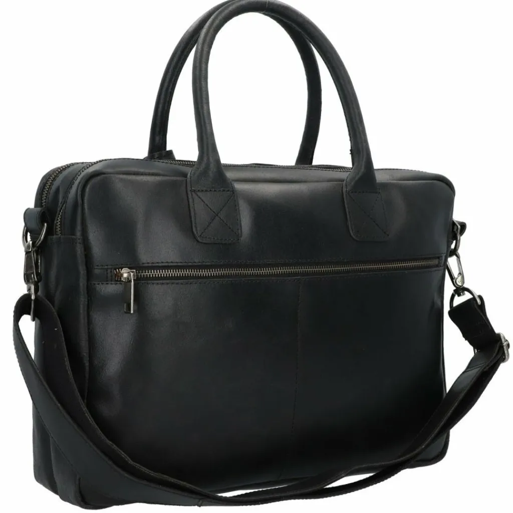 Burkely Laptoptaschen|Aktentaschen<Vintage Taylor Aktentasche Leder 40 cm Laptopfach black