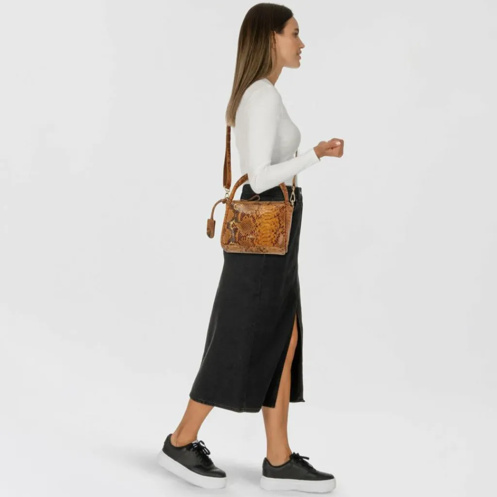 Burkely Vintage Veda Schultertasche Leder 20 cm