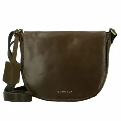 Burkely Umhängetaschen<Vintage Veda Umhängetasche Leder 22 cm olive