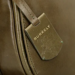 Burkely Umhängetaschen<Vintage Veda Umhängetasche Leder 22 cm olive