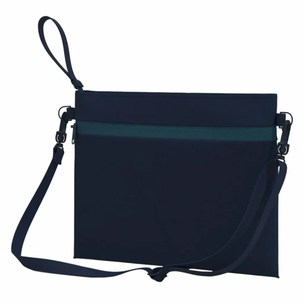Cabin Zero Henkeltaschen|Schultertaschen<Adventure Schultertasche RFID Schutz 27 cm blue shimmer