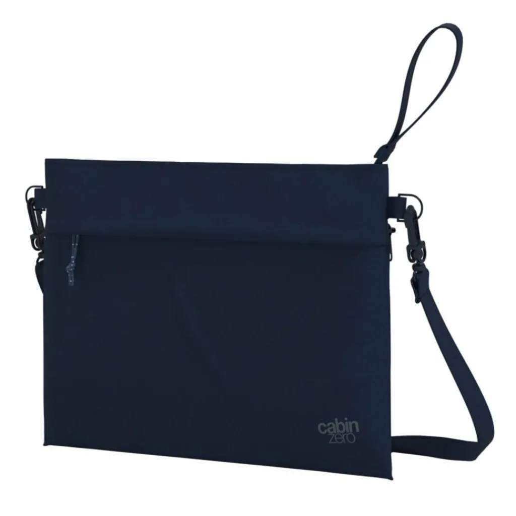 Cabin Zero Henkeltaschen|Schultertaschen<Adventure Schultertasche RFID Schutz 27 cm blue shimmer
