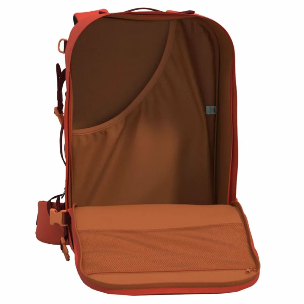 Best Cabin Zero Travel Cabin Bag Classic Pro 42L Rucksack 54 cm Laptopfach tomato festival