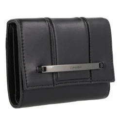 Calvin Klein Damengeldbörsen Querformat<Bar Geldbörse RFID Schutz 13 cm ck black