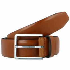 Calvin Klein Herrengürtel<Bombed Gürtel Leder cognac