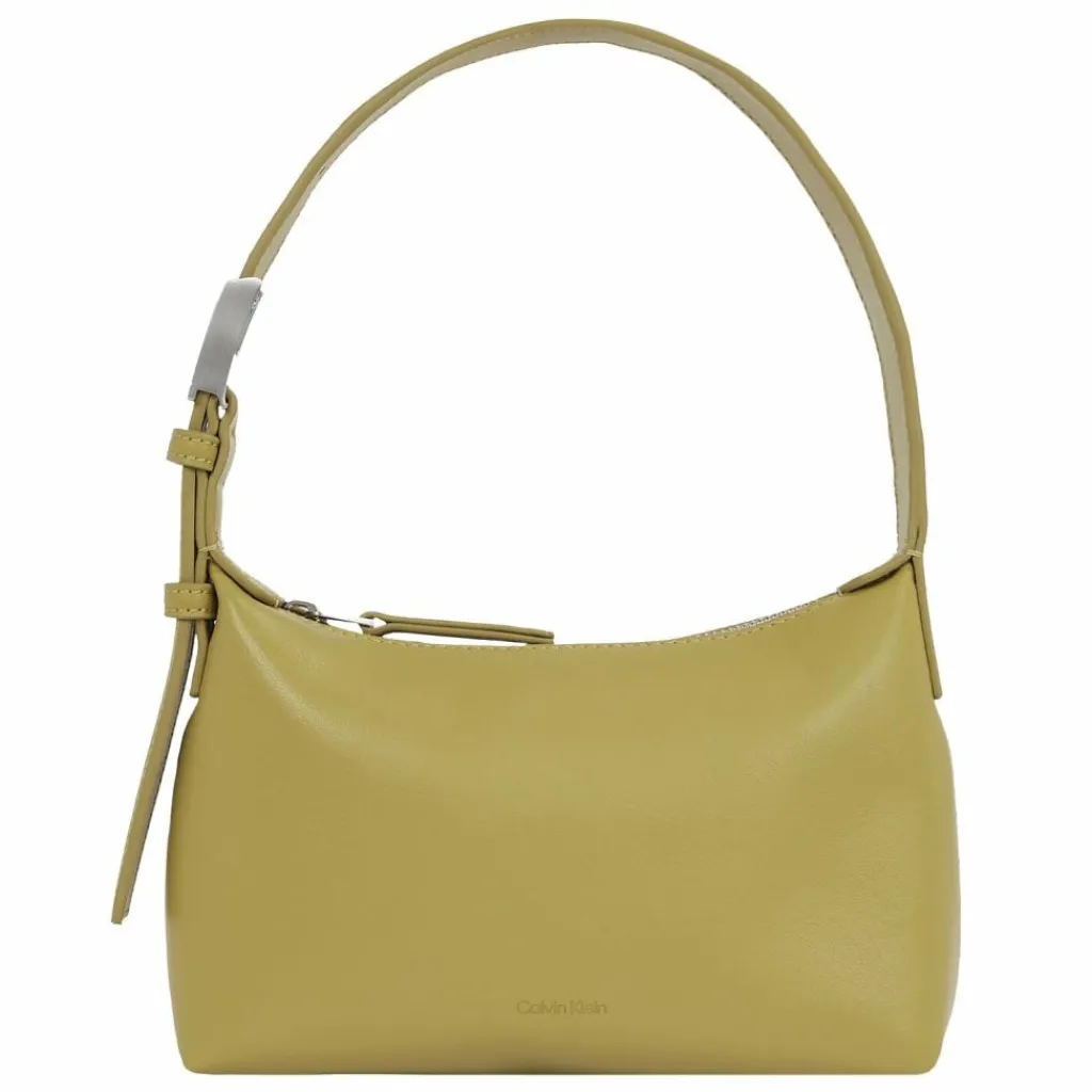 New Calvin Klein Brace Schultertasche 22 cm green