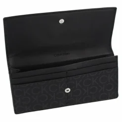 Calvin Klein Damengeldbörsen Querformat<Business Geldbörse RFID Schutz 18.5 cm mono-black