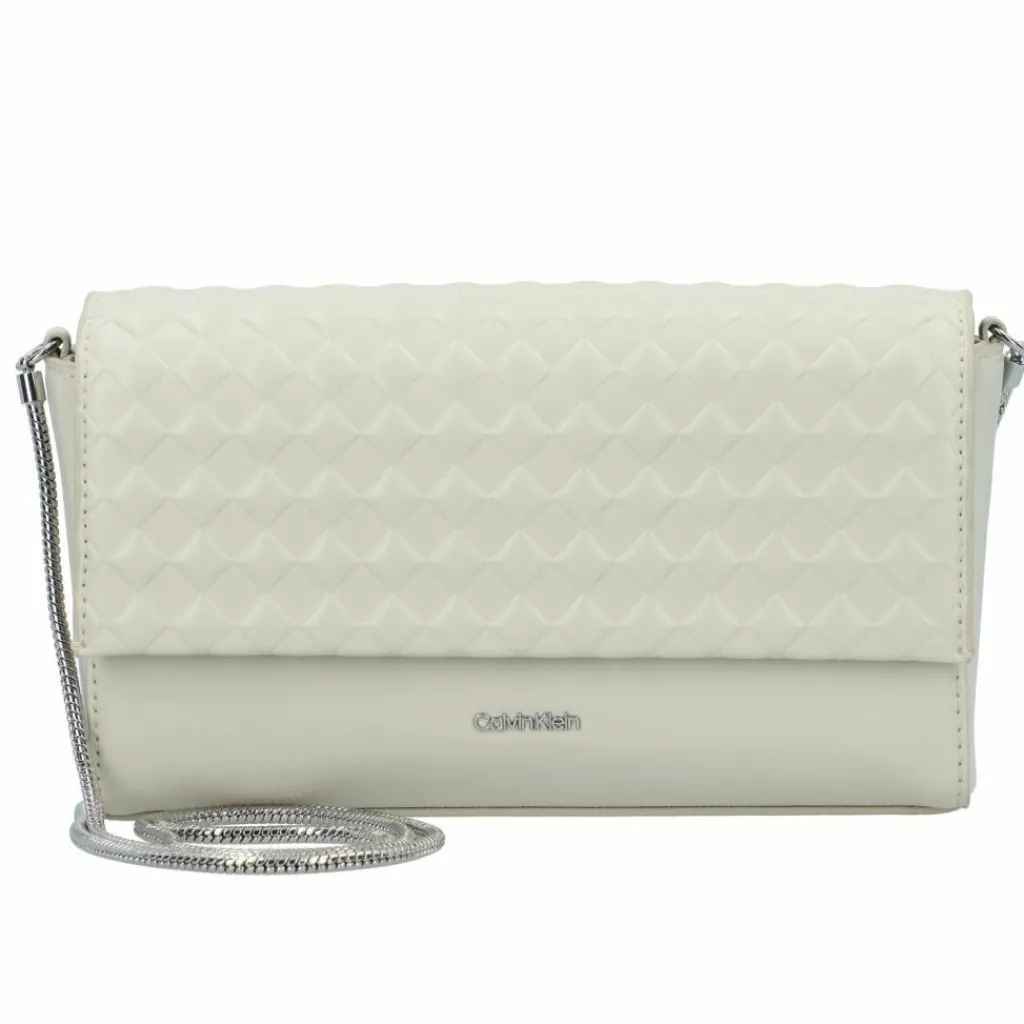 Best Calvin Klein Calvin Mini Quilt Umhängetasche 21 cm ecru