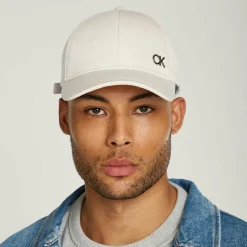 Calvin Klein Caps<Ck Bombed Metal Baseball Cap 29 cm stony beige