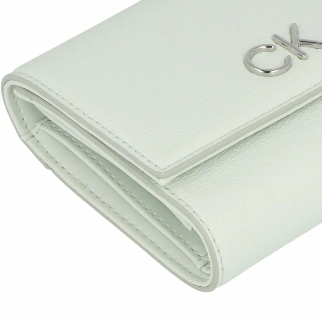 Calvin Klein Damengeldbörsen Querformat<CK Daily Geldbörse RFID Schutz 12.5 cm milky green