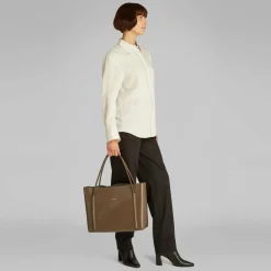 Calvin Klein Shopper|Schultertaschen<CK Essential Shopper Tasche 43 cm green