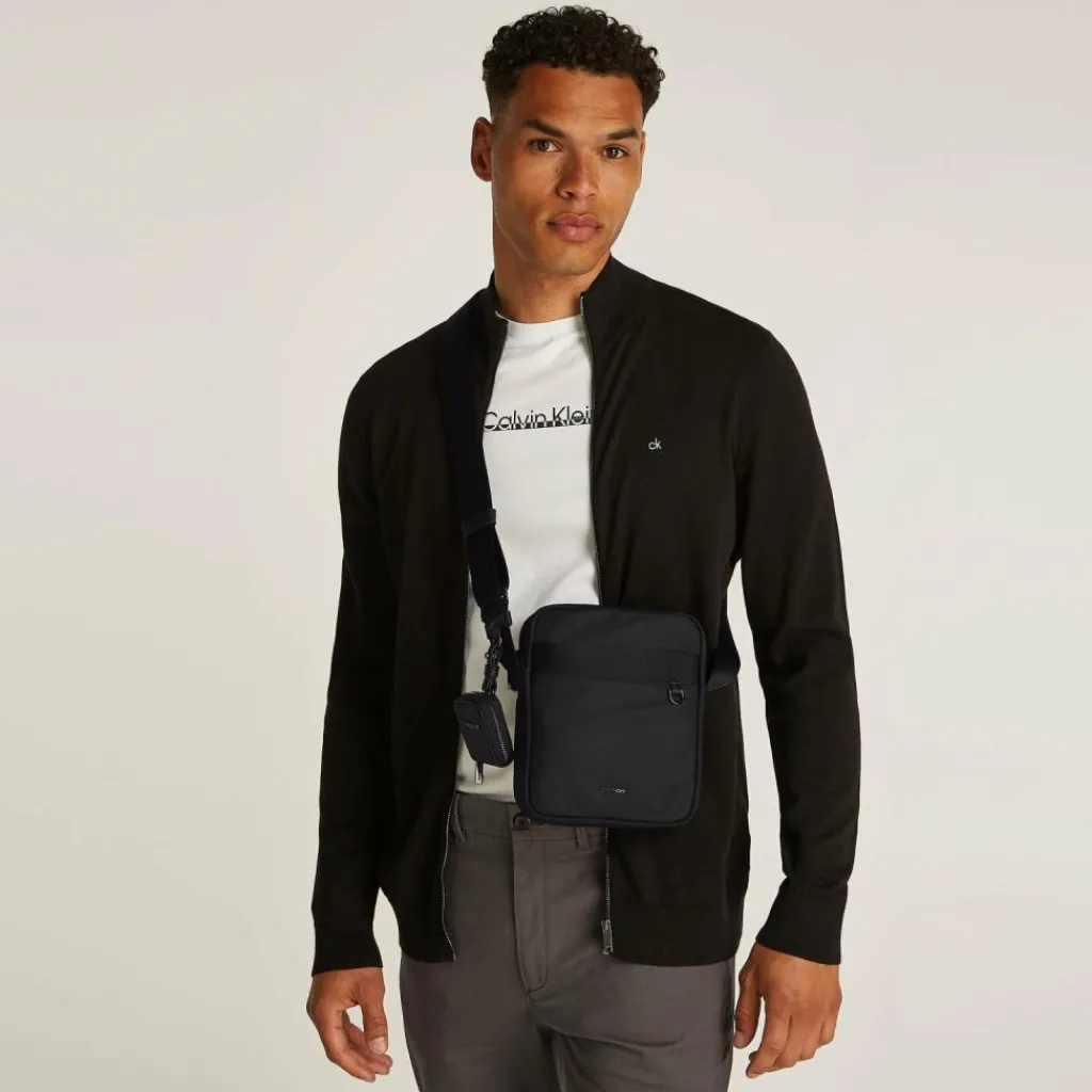 Online Calvin Klein CK Est. Mini Bag Umhängetasche 17 cm black