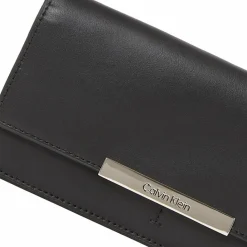 Clearance Calvin Klein CK Linear Geldbörse 19 cm ck black