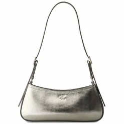 New Calvin Klein CK Metallic Schultertasche 27 cm silver metallic
