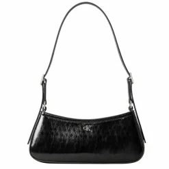 Calvin Klein Schultertaschen|Henkeltaschen<CK Metallic Schultertasche 27 cm black
