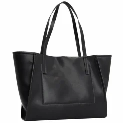 Calvin Klein Shopper|Schultertaschen<CK Mixmedia Shopper Tasche Leder 43 cm black