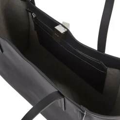 Calvin Klein Shopper|Schultertaschen<CK Mixmedia Shopper Tasche Leder 43 cm black