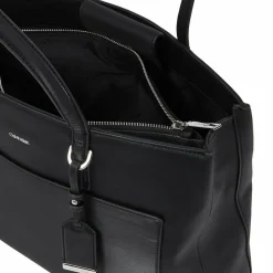 Calvin Klein Shopper|Schultertaschen<CK Mixmedia Shopper Tasche 40 cm black