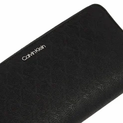 Calvin Klein Damengeldbörsen Querformat<CK Mixmedia Geldbörse 20 cm black