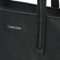 Calvin Klein Henkeltaschen<CK Mixmedia Handtasche 24 cm black