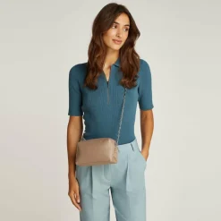 Clearance Calvin Klein CK Plaque Umhängetasche 21 cm amphora