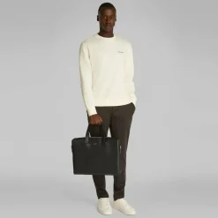 Calvin Klein CK Premium Aktentasche Leder 40.5 cm Laptopfach