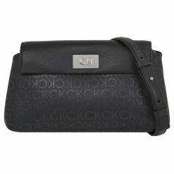 Calvin Klein CK Push Schultertasche 28 cm ck black epi mono