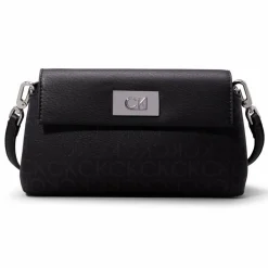 Outlet Calvin Klein CK Push Umhängetasche 22 cm ck black epi mono