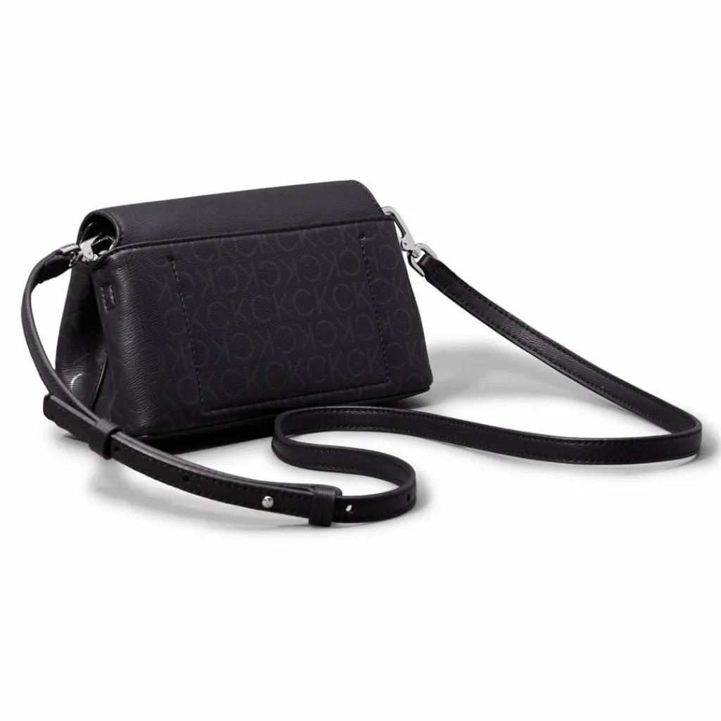 Outlet Calvin Klein CK Push Umhängetasche 22 cm ck black epi mono