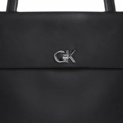 Online Calvin Klein CK Re-Lock Schultertasche 44 cm black