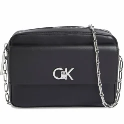 Calvin Klein Schultertaschen<CK Re-Lock Schultertasche 22 cm black