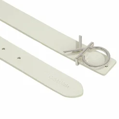 Calvin Klein Damengürtel<CK Reversible Gürtel Leder milky green-pigeon