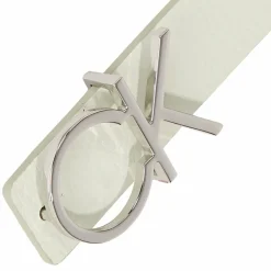 Calvin Klein Damengürtel<CK Reversible Gürtel Leder milky green-pigeon