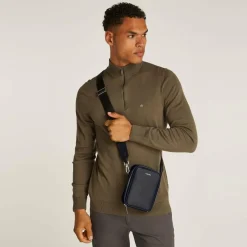 Sale Calvin Klein CK Sleek Umhängetasche 13 cm black