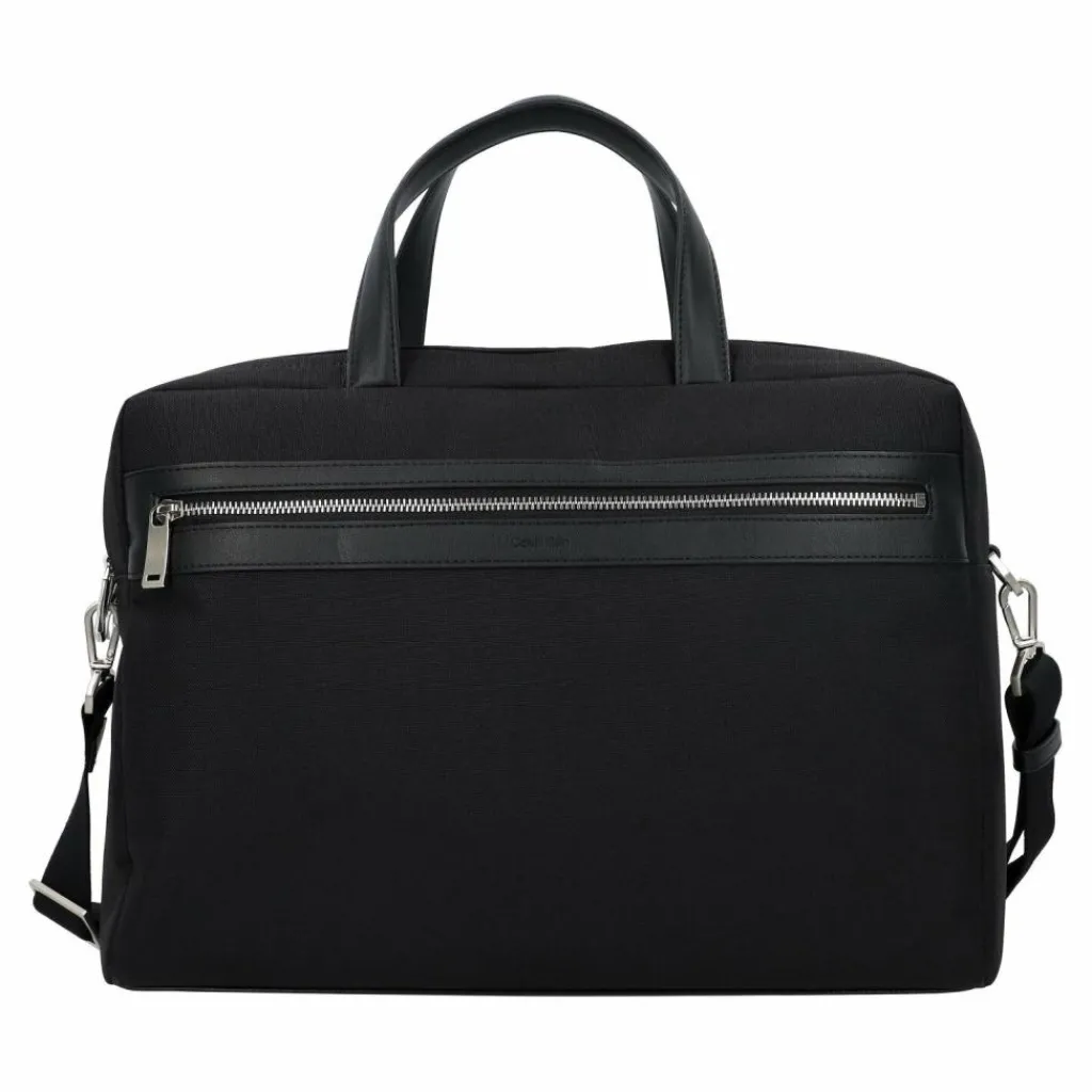 Sale Calvin Klein Contrast Aktentasche 41 cm Laptopfach black