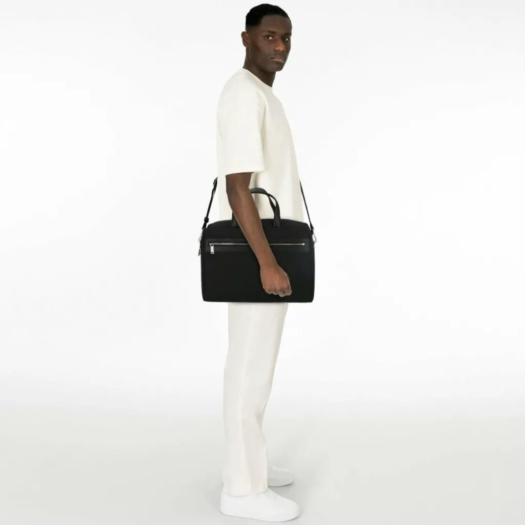 Sale Calvin Klein Contrast Aktentasche 41 cm Laptopfach black