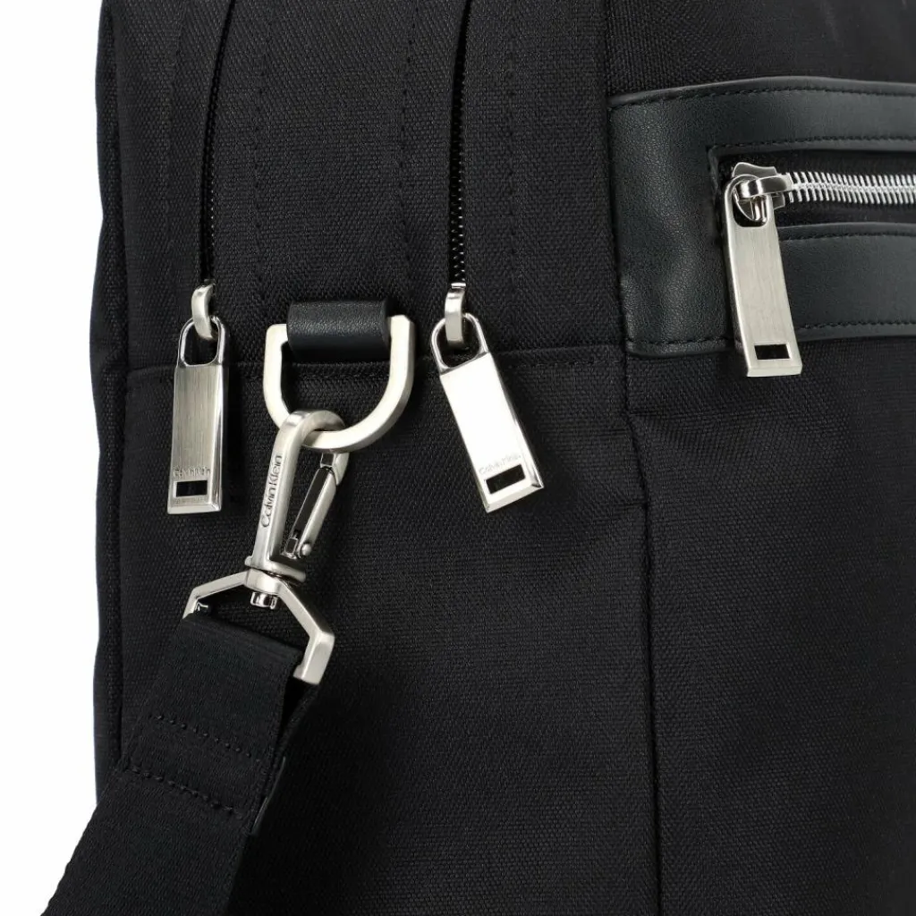 Sale Calvin Klein Contrast Aktentasche 41 cm Laptopfach black