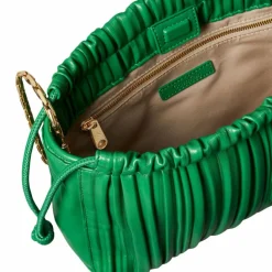 New Calvin Klein Drawstring Umhängetasche 27 cm emerald chip
