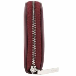 Hot Calvin Klein Embossed Geldbörse 12.5 cm oxblood