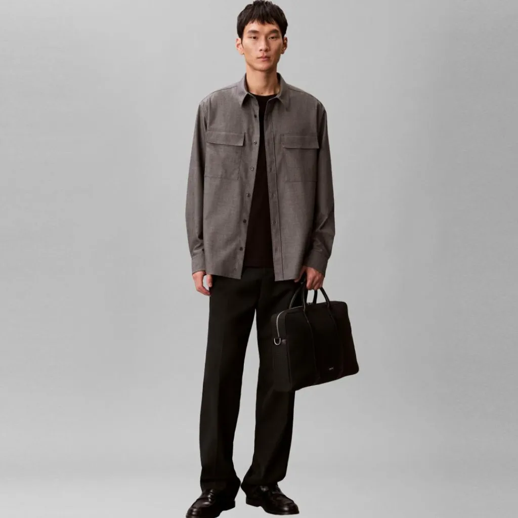 Calvin Klein Laptoptaschen|Aktentaschen<Embossed Laptoptasche 37.5 cm black