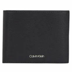 Sale Calvin Klein Epi Geldbörse Leder 10.8 cm black