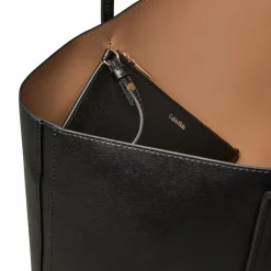 Hot Calvin Klein Foil Shopper Tasche 44 cm black