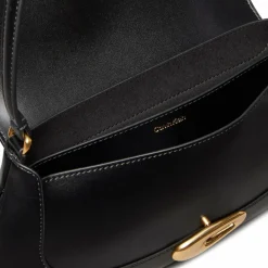 Discount Calvin Klein Hardware Schultertasche 32 cm black