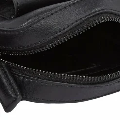 Calvin Klein Iconic Plaque Mini Bag Umhängetasche 13 cm ck black