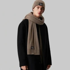 Hot Calvin Klein Jeans Gift Pack Mütze & Schal Geschenkset 2 tlg. falcon