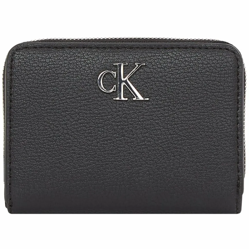 Calvin Klein Jeans Damengeldbörsen Querformat<Minimal Monogram Geldbörse 11.5 cm black