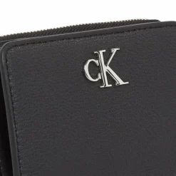Calvin Klein Jeans Damengeldbörsen Querformat<Minimal Monogram Geldbörse 11.5 cm black