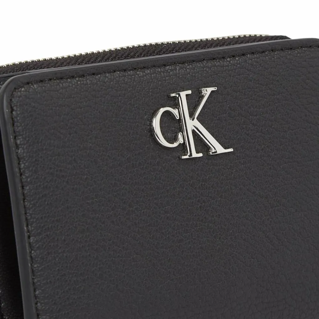 Calvin Klein Jeans Damengeldbörsen Querformat<Minimal Monogram Geldbörse 11.5 cm black