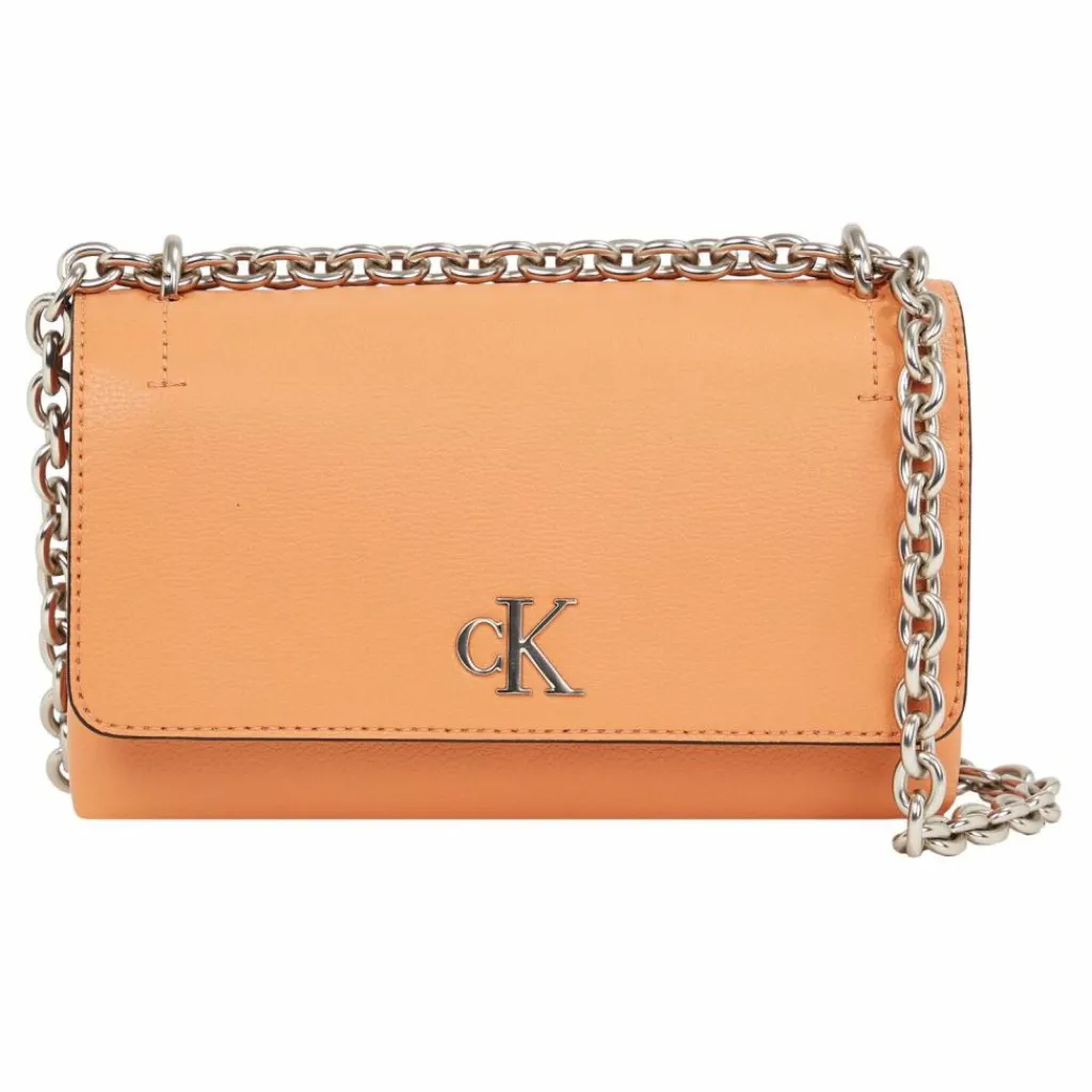 Discount Calvin Klein Jeans Minimal Monogram Umhängetasche 21 cm caramel